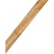 Ekena Millwork 6"W x 32"D x 40"H Traditional Rough Sawn Knee Brace, Western Red Cedar BRC06X32X40TRA00RWR - alternate 2